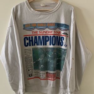 VINTAGE BLUE JAYS WORLD SERIES SWEATSHIRT